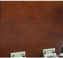 Specchio Tableop Tri-Fold Vanity Legno Desktop Trucco per Il Trucco Mirror Incisione retrò HD Mirror