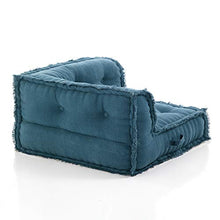 Oresteluchetta Elemento angolare BLUE Divano modulare, Cotone, Unica