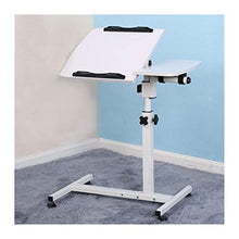Semplice Tabella del Computer Pigro Letto con Semplice Pieghevole Terra Moving Comodino Scrivania Portatile FF (Color : White, Size : 60 * 40cm)