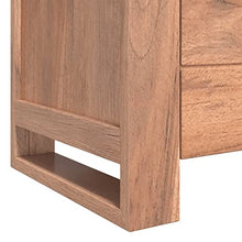 vidaXL Credenza 80x30x60 cm in Legno Massello di Teak