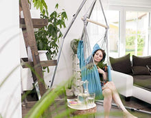 Amazonas Hammock AZ-2020250 Panama Poltrona Sospesa Aqua, Azzurro, 100x85x130 cm