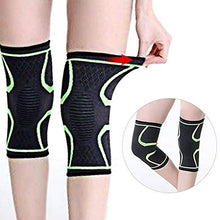 LetCart Ginocchiere - 1 Paio di Ginocchiere Sportive in Nylon Traspirante tutore Protettivo per Corsa in Bicicletta Arrampicata