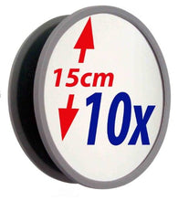 Grande specchio INDISTRUTTIBILE ingranditore 10x
