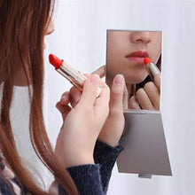 Specchio Portatile Pieghevole Trucco Singolo Lato Svoltaggio da Viaggio Trucco Bagno Cosmetico Camera da Letto