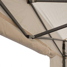 AIRWAVE - Gazebo Essential Pop Up con Lati Impermeabili, 3 x 4,5 m, Colore: Beige