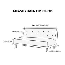 VanderHome Copridivano Fodera per Divano letto Elastico senza braccioli Copridivano (Peach Blossom - Arredi Casa