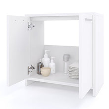 Vicco Mobile sottolavabo Kiko Armadietto per lavandino Bianco/Cemento