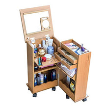 Comodini Soggiorno End Frames Dressing Table Integrato Semplice Camera Piccolo Multifunzionale Clamshell Che Piega Il Mini Tabella di Preparazione