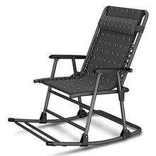 Sedia a dondolo da giardino, sedia a dondolo pieghevole, regolabile, sedia a dondolo, sedia a dondolo, 104 x 66 x 100 cm