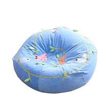 Laishutin Divano Divano sfoderabile Divano Letto Tatami Sofa Lazy Boneless per Soggiorno e Ufficio (Color : Green Bird, Size : 95cm)