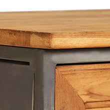 Comodino Bianco con Cassetto,Cassettiera con 1 Cassetti da Letto in legno di teak Cassettiera Camera da Letto Comodino con Cassetto e Scompartimento Aperto 40 x 30 x 50 cm