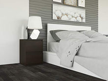 NOXEN Cassettiera M2 Wenge, mobili per camera da letto, armadio, 2 cassetti, comodino, per casa, soggiorno, corridoio
