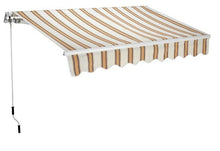 GARDEN FRIEND T1372011/C Tenda Barra Quadra profondità 200 cm, Lunghezza 250 cm, Beige, 250x15x18 cm