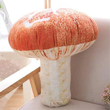 QIWei - Cuscino imbottito con peluche a fungo