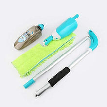SSAYY Spray Mop Kit Borraccia Amovibile per Pavimento Pigro in Microfibra con Doppio Panno Spray Laterale