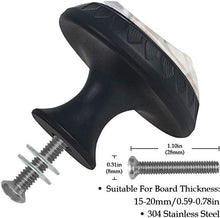 Canguro australiano Pomelli per Porta Set di 4 Pomelli per Mobili Manopole per Cassetti Cucina Armadio Vetro