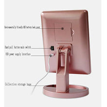WM Specchio Il Trucco 22 Luce Specchio A LED Luce Touch Screen Dimming Mirror 10 Volte Ingrandimento Specchio Solare Portatile mirror-10.20