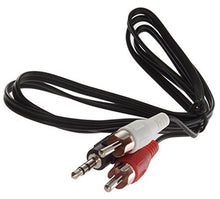 SaySure - Mini 3.5mm Plug Jack to 2 RCA Male Music Stereo Audio