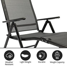 MaxxGarden - Lettino prendisole pieghevole da campeggio, 150 x 64 x 85 cm