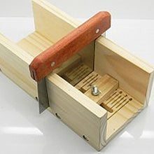 SaySure - Hardwood Handle Soap Cutter Straight Stainless Wax Dough