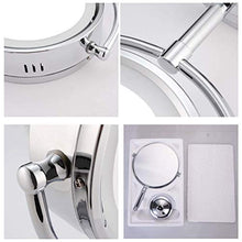 AJH Home Specchio da toeletta Specchio da Trucco Specchio da Trucco Specchio da toeletta Illuminato a LED Specchio ingranditore Specchio da Bagno Girevole a 360 Gradi SPE