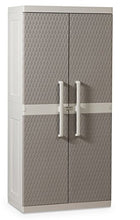ARMADIO RATTAN MEGA LIGHT GREY/WARM GREY MOD. PORTASCOPE