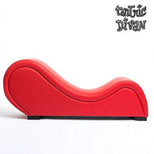 Poltrona Tantra Divano Ecopelle Rosso Complemento d'Arredo Design Amore