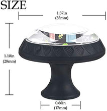 Doodles giapponesi Pomelli per Porta Set di 4 Pomelli per Mobili Manopole per Cassetti Cucina Armadio Vetro