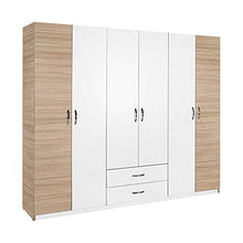 we point Armadio Guardaroba con Sei Ante Bicolore Lunghezza 240 X53xh.209