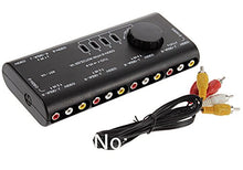 SaySure - 1Set 4 in 1 AV Audio Video Signal Switcher Splitter