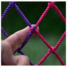 Rete di sicurezza per bambini Rete da arrampicata, Ringhiera per balcone Recinzione di protezione per scale, Rete di sicurezza colorata, Per ringhiere per interni Scale Parco giochi Patio esterno
