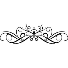 Adesivi per testiera del letto, T-MK361, 40 x 140 cm, colore: Nero