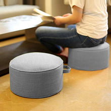 Redxiao Cuscino di Lino Resistente Morbido e Confortevole Cuscino Tatami Cuscino da Pavimento Tappetino da Yoga Cuscino per Divano Tappetino da terrazza per Meditazione Decorazione per finestre