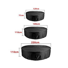 litulituhallo - Copertura per mobili da giardino, impermeabile, anti strappo