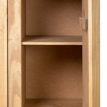 vidaXL Legno Massello di Pino Panama Range Armadio a 2 Ante Ampio Compatto con Ripiani Appendiabiti Guardaroba 80x50x171,5 cm cm Colore Naturale
