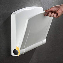 JTKDL Sgabello Pieghevole in ABS Resistente Sedile per Doccia Pieghevole Impermeabile Sgabello per Bagno A Parete per Bagni Spogliatoi Corridoio Guardaroba