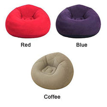 Tongdejing Aufblasbarer Sitzsack Stuhl, faltbare Beflockung Aufblasbare Lazy Sofa Liege Couch Ultra Soft für zu Hause Wohnzimmer Schlafzimmer Dekor Haustier - Arredi Casa