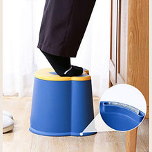 STKASE® Sgabello Antiscivolo Progettato Appositamente per I Bambini, con 2 Scalini, Sgabello da Pediera per Bambini, Sedile per Addestramento per WC, Sgabello per Bambini in Bagno,Rosa