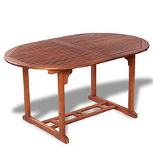vidaXL Legno di Acacia Tavolo da Esterno Estendibile Tavola Arredo da Giardino