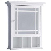 Teamson Home Neal Arredo Bagno Armadietto In Legno Con Specchi Bianco 7442