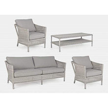 Bizzotto Set4 Salotto Dolphin con Cuscini cod.0661807