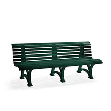 Unimet Blome-Tillmann Neptun/Helgoland Banco del Giardino di plastica Frame Bianco