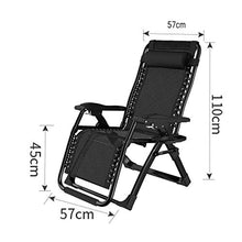 LIYANJJ Sedia Zero Gravity Sedia Oversize con bracciolo Largo Supporto per Poltrona 200KG