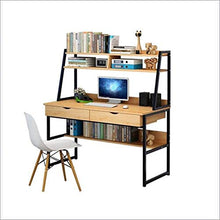 JINPENGRAN Scrivania per Studenti di casa Semplice scrivania da Ufficio con scrivania Semplice,100 * 48cm