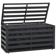 vidaXL Contenitore per Giardino in Alluminio 100x50x50 cm Antracite