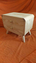 LA IBERICA - Mobile cassettiera stile retrò. 2 cassetti