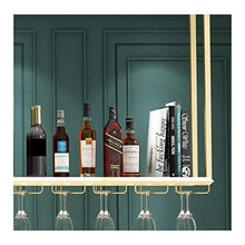 Appendiabiti Portabottiglie per Vino Appendiabiti Scaffale Decorativo Portaoggetti Appendiabiti Bar Porta Bicchiere di Vino invertito