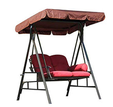 Weikeya, copertura per altalena, caffè, anti UV, impermeabile, tessuto Oxford 190t