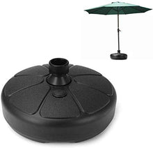 Dirgee Base ombrellone Rotonda, Base Ombrello da 35-38 mm, Supporto per ombrelloni in plastica per la Spiaggia all'aperto a Cantilever oadpole