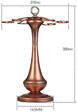 PanYFDD Stemware Rack Stemware Rack, Iron Art 6 Bottle Glass Holder Stemware Holder per Bar Cucina Bar Cucina Ristoranti